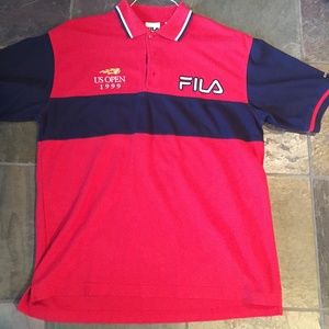 FILA US OPEN 1999 polo size large